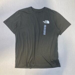 The North Face Men's Black Short Sleeve T- Shirt- Black